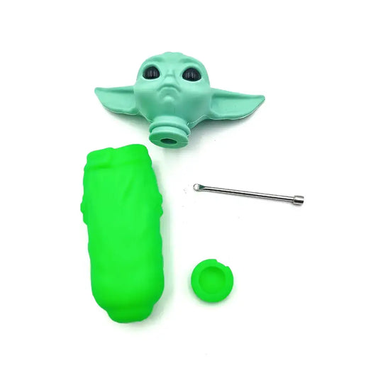 Pipa Baby Yoda Con Dabber