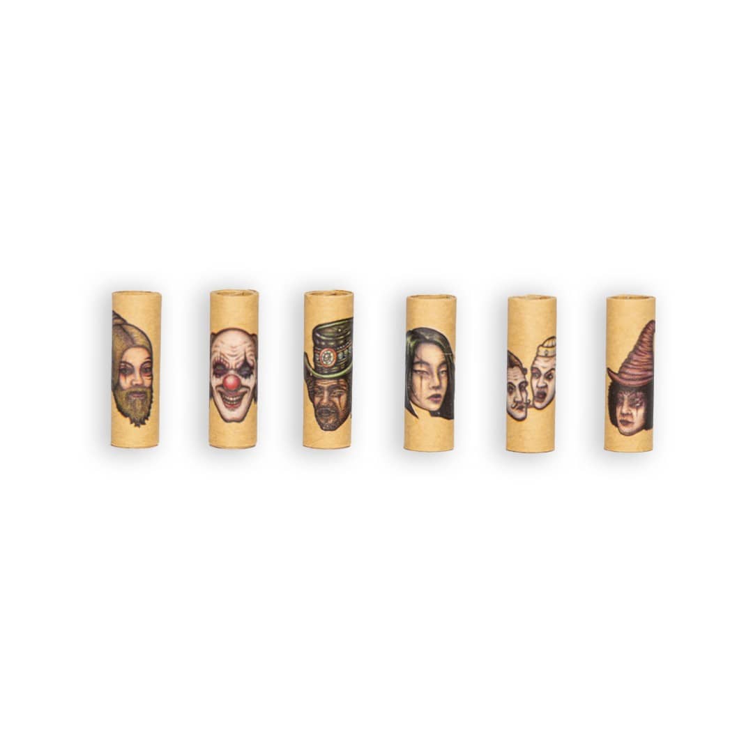 Filtros Pre-Rolled Unbleached Lion Rolling Circus