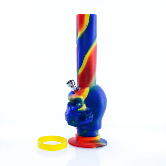 Bong en Silicona Calavera