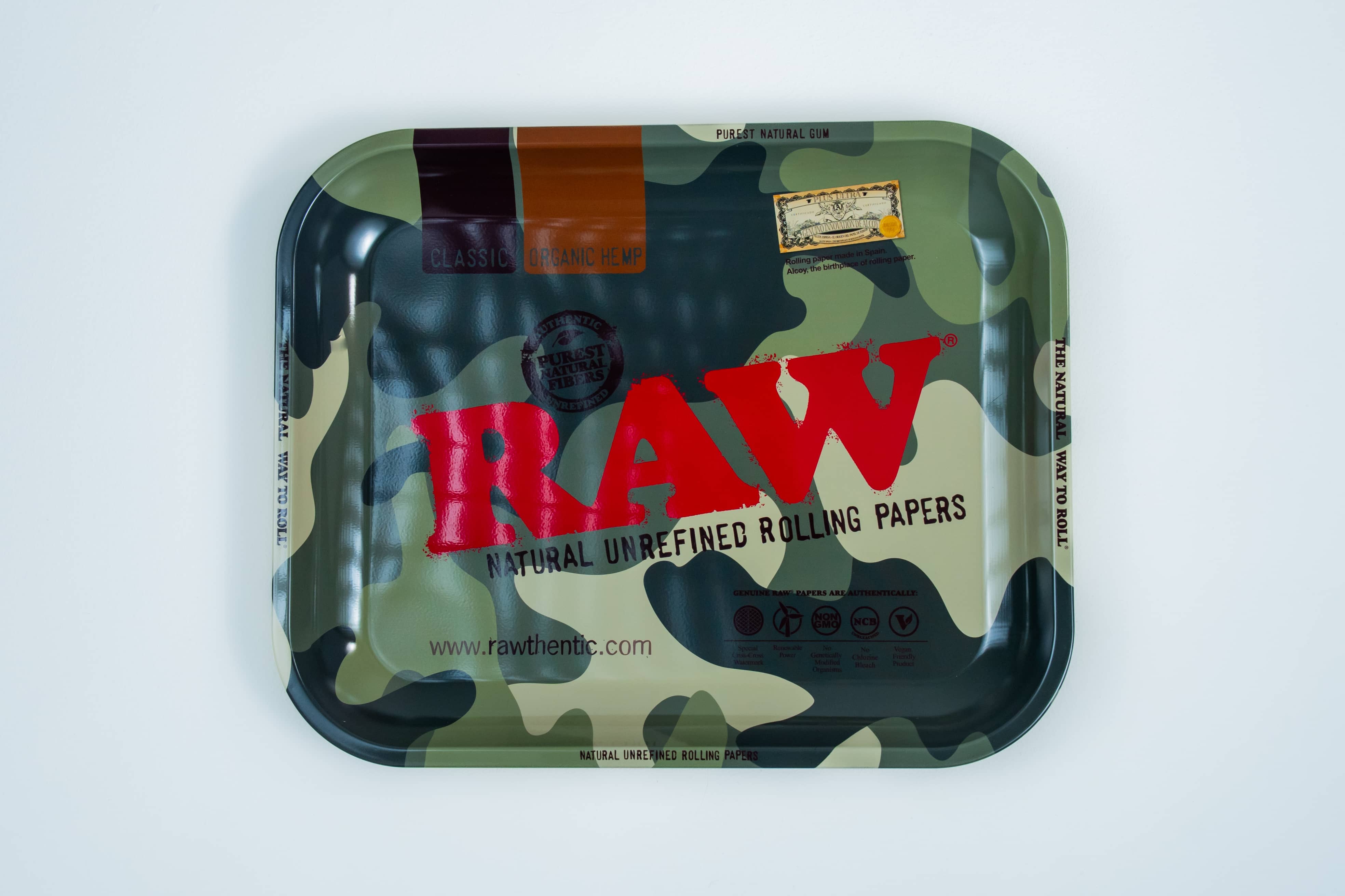 Bandeja Grande Metal Rolling RAW