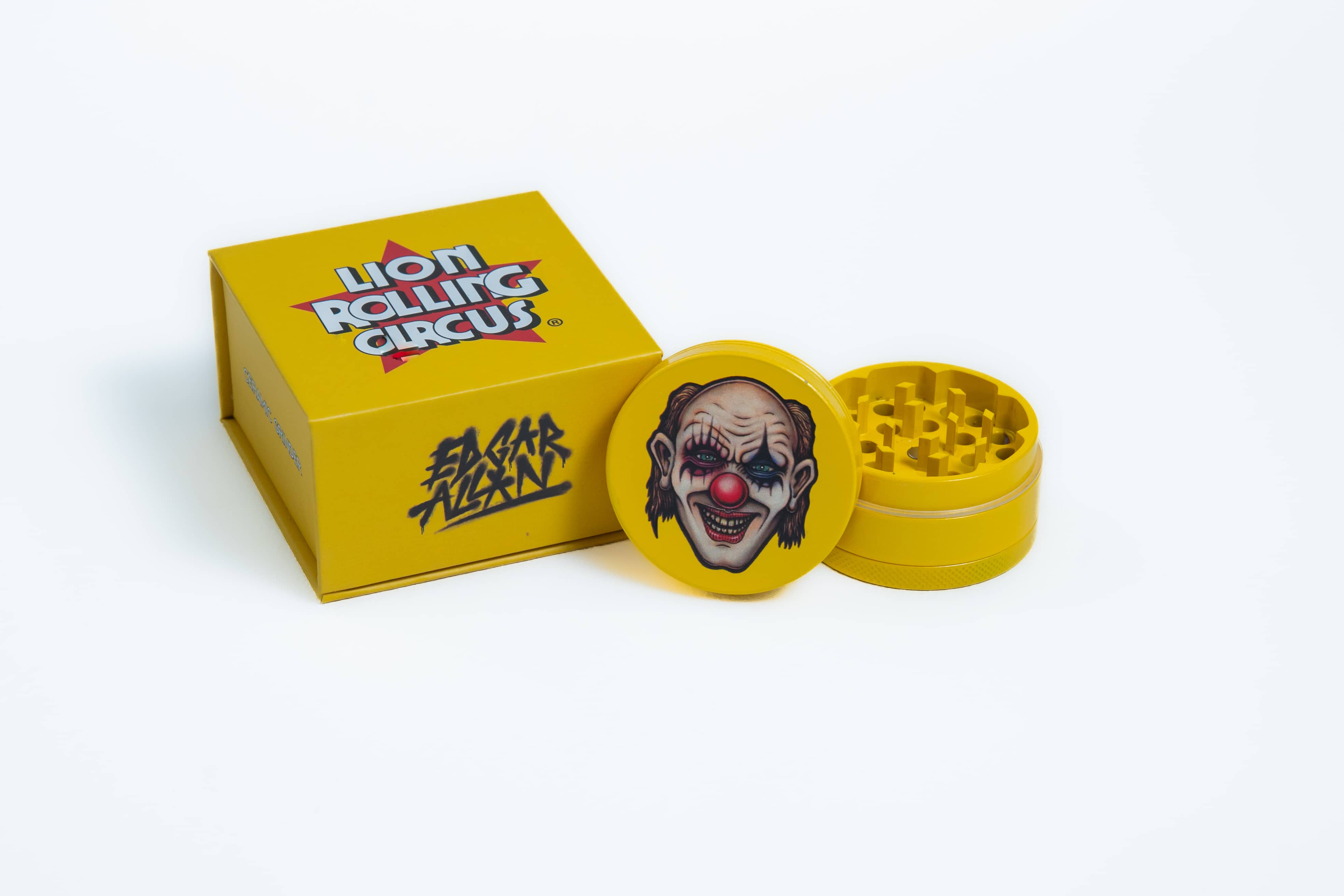 Grinder en Cerámica Lion Rolling Circus