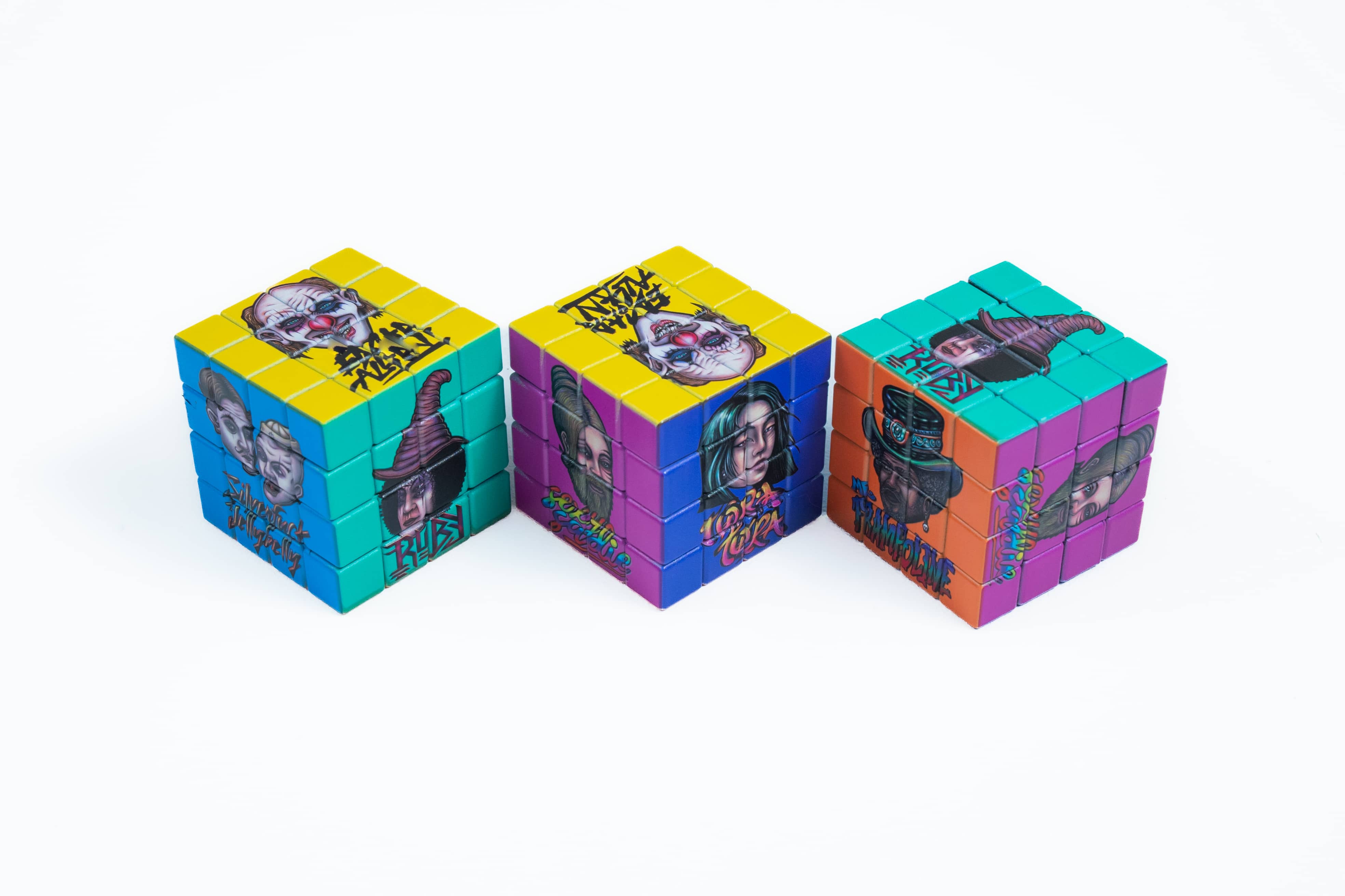 Grinder Cubo Mágico Lion Rolling Circus