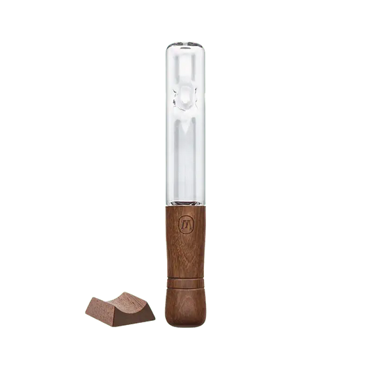 Pipa Glass & Walnut Steamroller Marley Natural